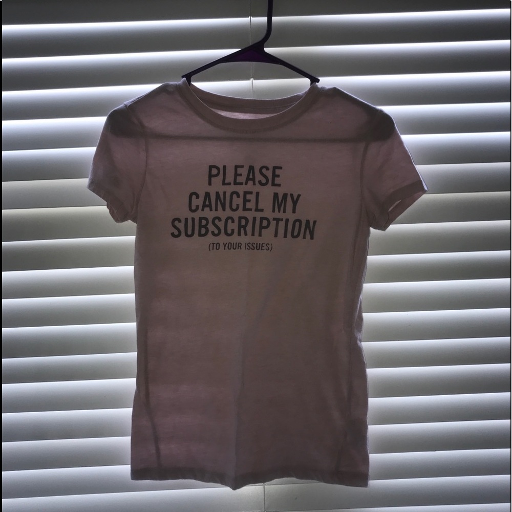 Pink graphic tee